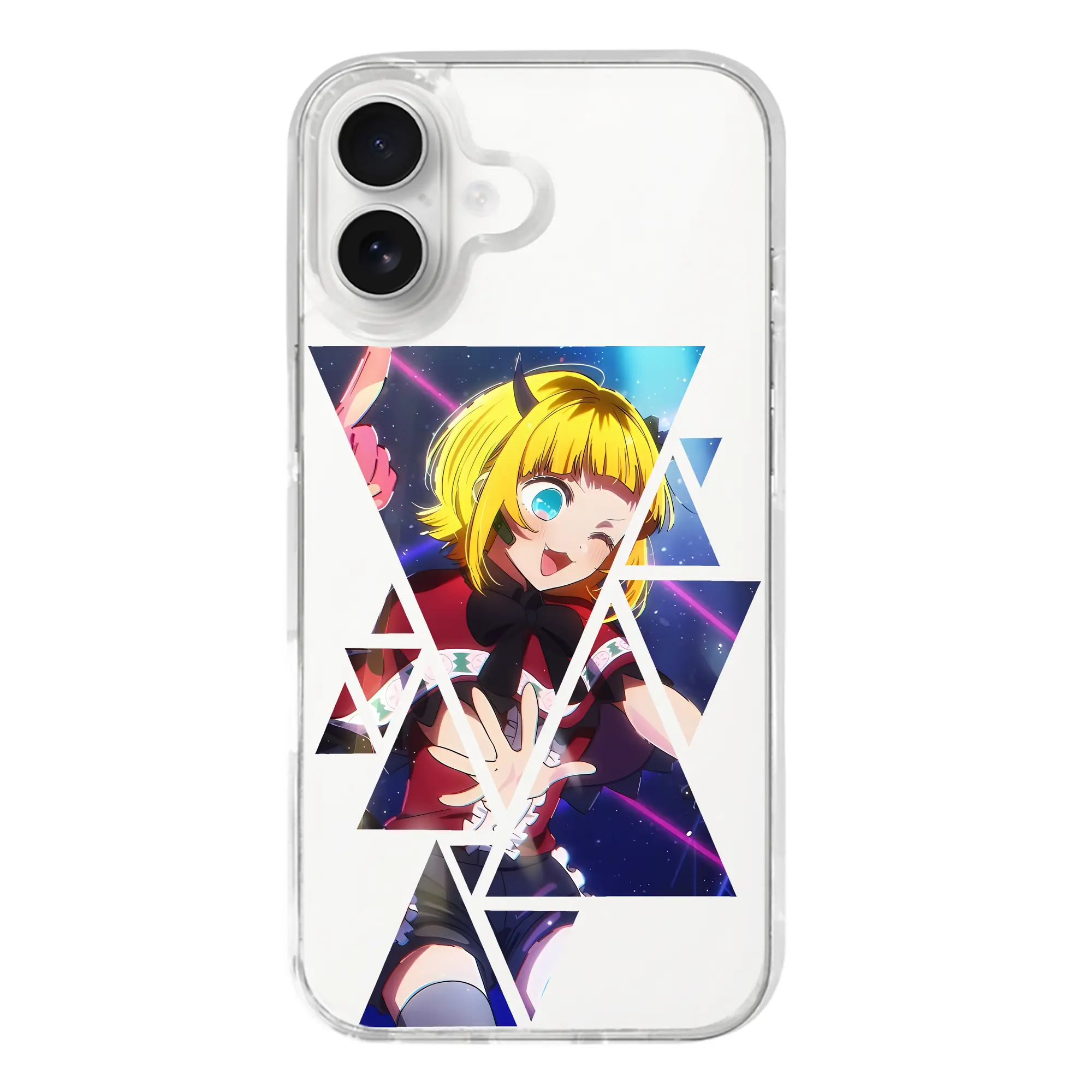 推しの子 グッズ,MEMちょ - iPhone 17シリーズ 透明スマホケース – 薄型・耐衝撃・精密フィット保護カバー